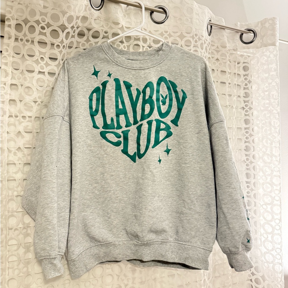 Gray Playboy Club Sweatshirt
